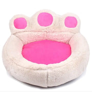 Puppy Dog Paw Shape Washable Bed