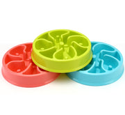 Anti-choke Bowl Plastic Dog Bowl Healthy Feeder