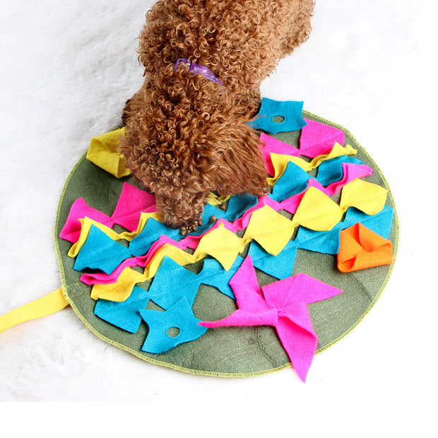 Pet Training Blanket Detachable Stitching Dog Sniffing Pad