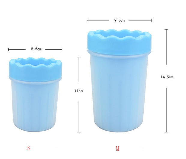 Silicone Dog Paw Washer Cup