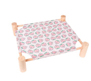 Solid Wood Pet Bed, Removable and Washable