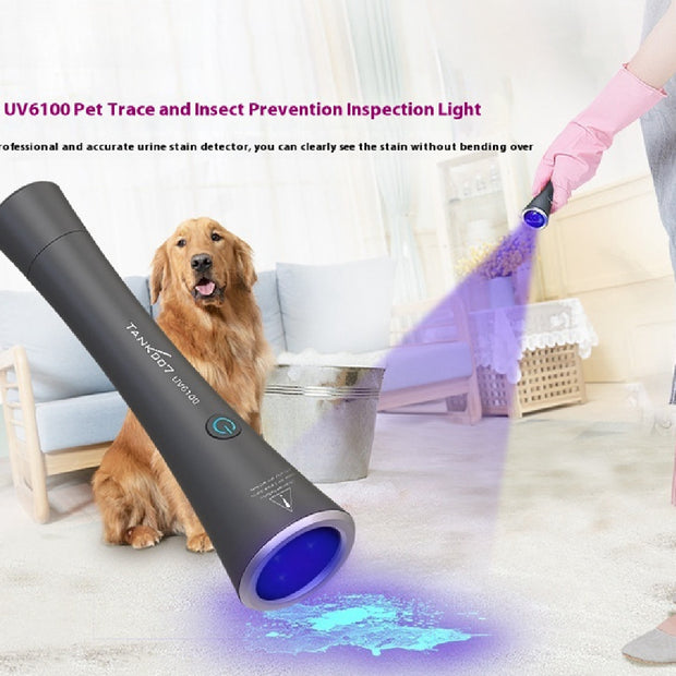 UV Flashlight Pet Urine Stain Marks Insect Epidemic Prevention Detector