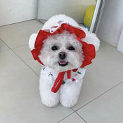 New Puppy Cute Cherry Swimsuit Dress