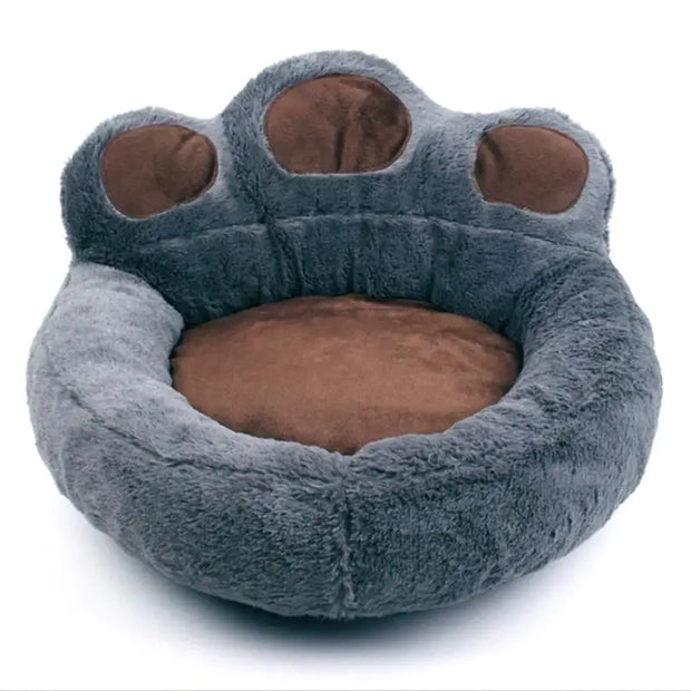 Puppy Dog Paw Shape Washable Bed