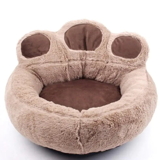 Puppy Dog Paw Shape Washable Bed